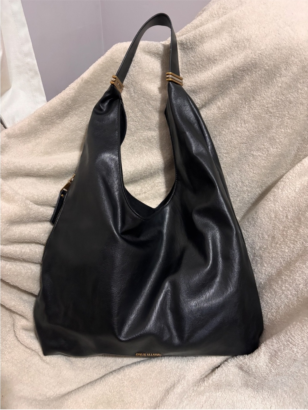 Steve Madden Black Leather Shoulder Hobo Bag and additional crossbody bag